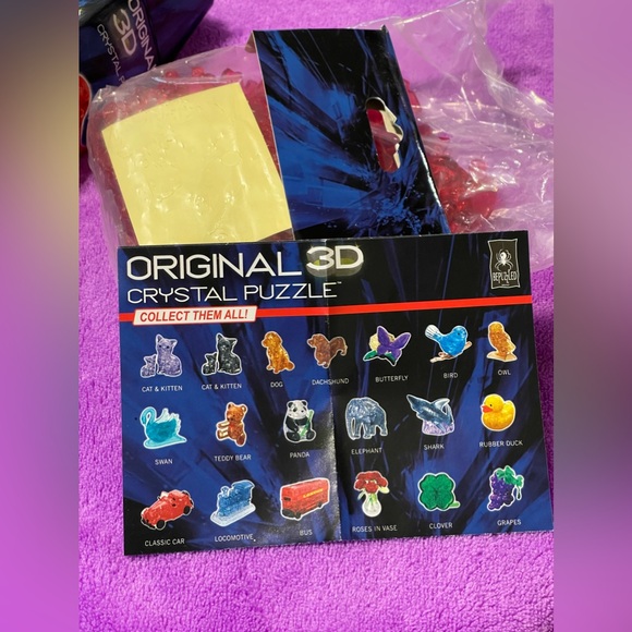 NIB Red Bird Original 3D Crystal Puzzle - Picture 5 of 9